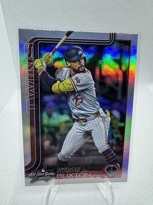 2025 Topps Update Series Byron Buxton #ASG-24 All-Star Game Rainbow Foil