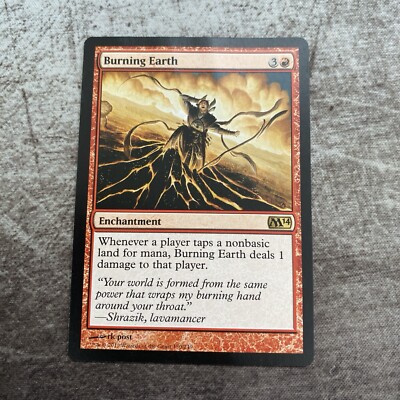 Burning Earth - Magic 2014 - MTG Magic the Gathering - MP