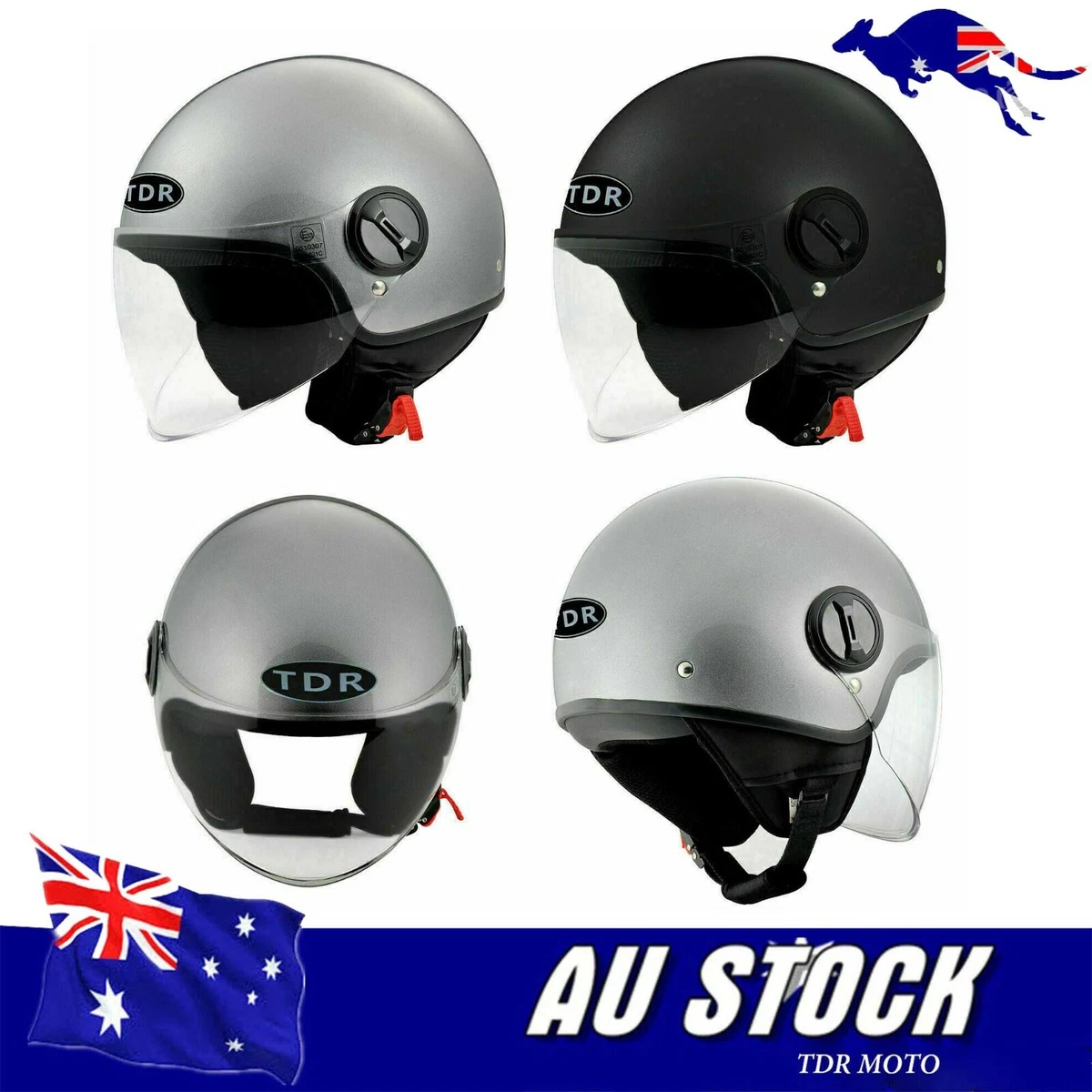 Open face helmet safety sales