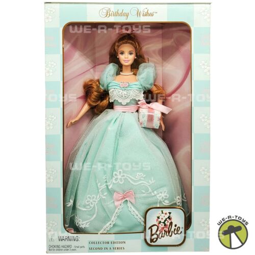 Birthday Wishes Barbie Doll Collector Edition 2nd in a Series 1999 Mattel 24667 - Foto 1 di 4