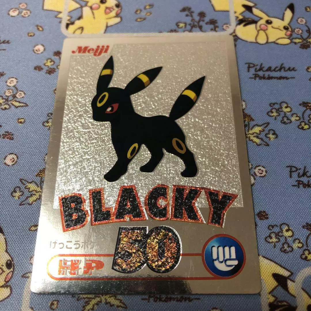 Pokemon Meiji Get Card Blacky Japanese Game Anime Manga Movie