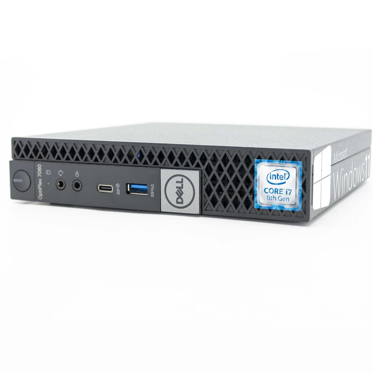 Dell 7060 Micro i7 Mini PC Windows 11 Pro 16GB 480GB Tiny Desktop