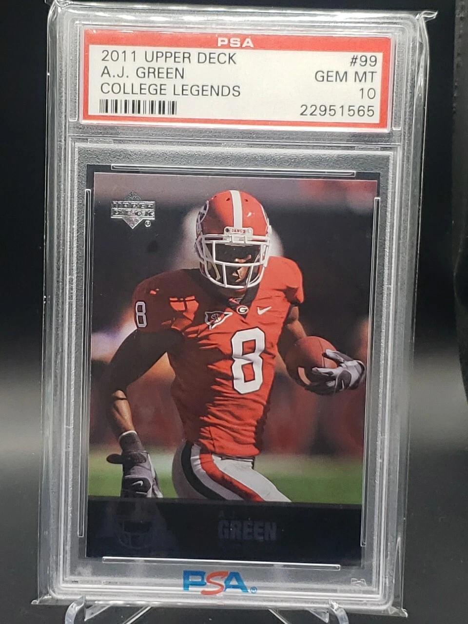 AJ Green Upper Deck College Legends #99 Base
