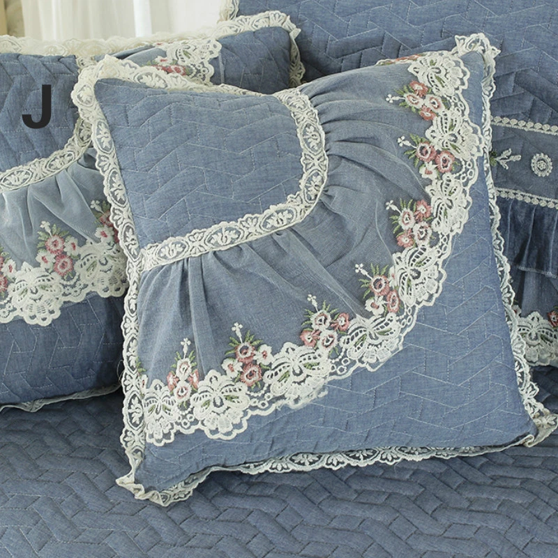 Vintage hot sale lace pillowcases