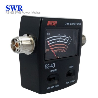 SWR Power Meter RS-40 VHF UHF 144/430 MHz Band Radio Standing Wave