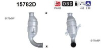 As Katalysator FüR CitroëN C3 I Fc_ 1.4 Hdi C2 Jm_ Aa_ Peugeot 206+ T3E Bipper