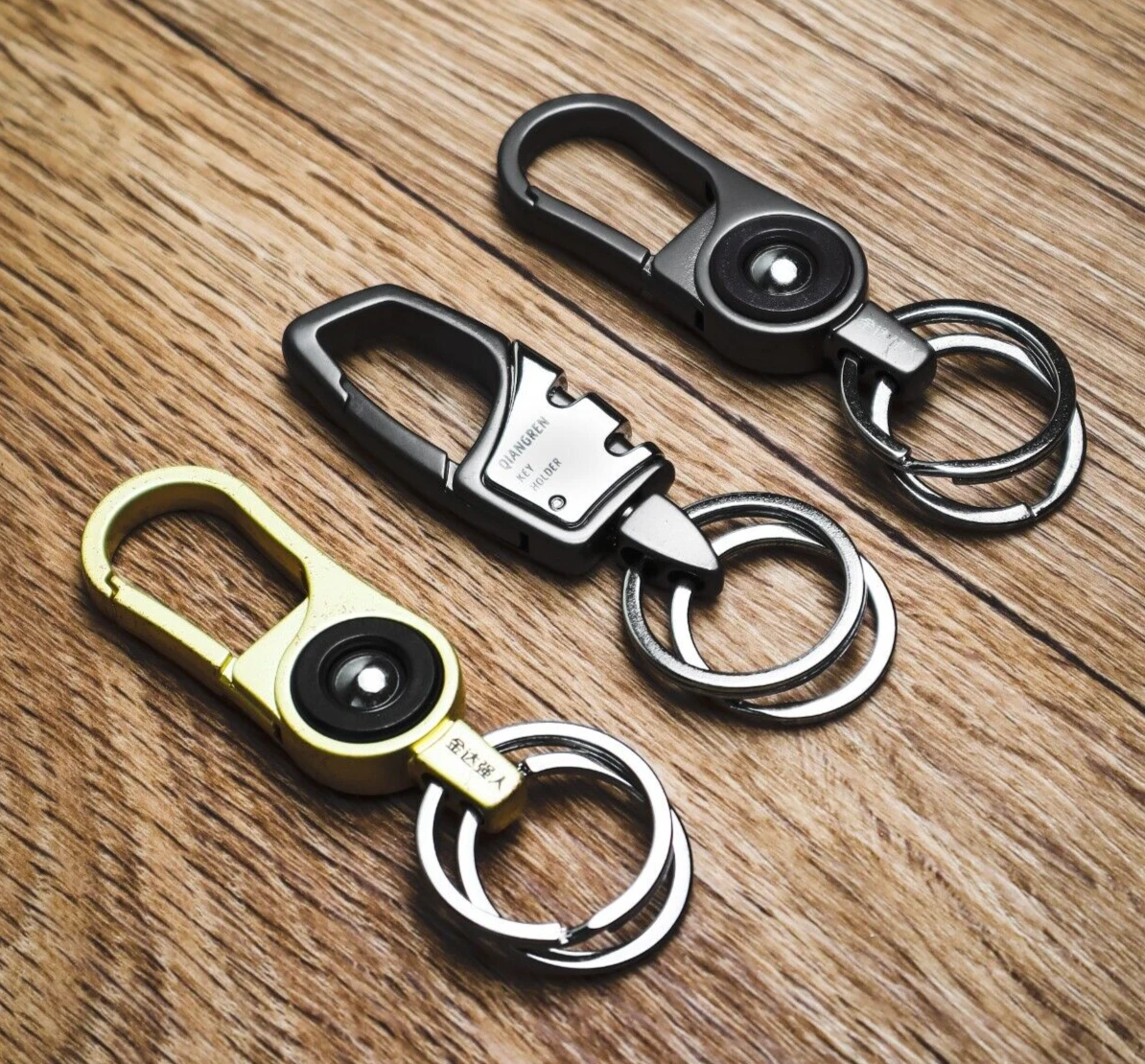 3pcs Car Keychain Keychain for Men Auto Key Chain Car Keyring