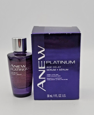 Avon Anew Platinum Age-delay Serum, 1.0 oz Full Size New