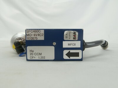 SAM Hitachi Metals SFC480C Mass Flow Controller MFC SFC-480C 20 