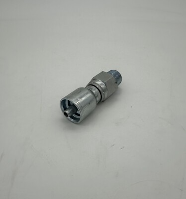 MPX-04-06 (50 Pack) Crimp Fittings 1/4'' Hose x 3/8'' Male Pipe Swivel