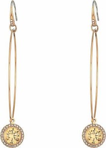 michael kors gold hoop earrings