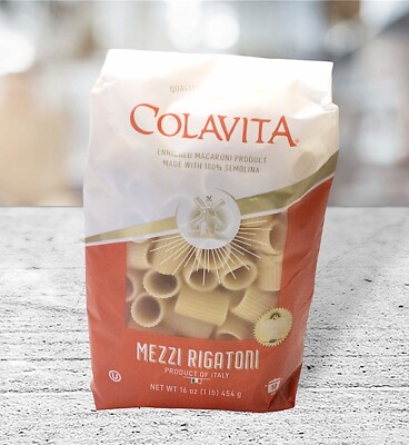 Bronze Cut Bronze Extruded Pasta Brands Colavita Cut Mezzi