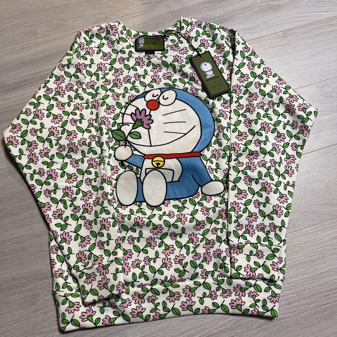 GUCCI Gucci Doraemon 21SS Floral sweatshirt size XXS new unused JP