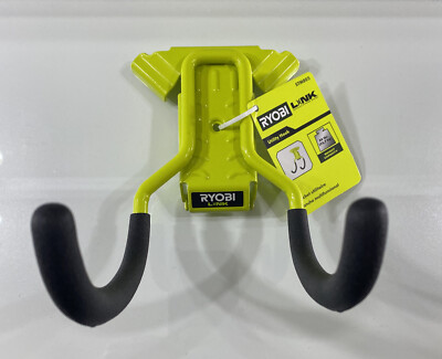 RYOBI LINK Utility Hook Wall Mount Steel Modular Storage System Durable Green