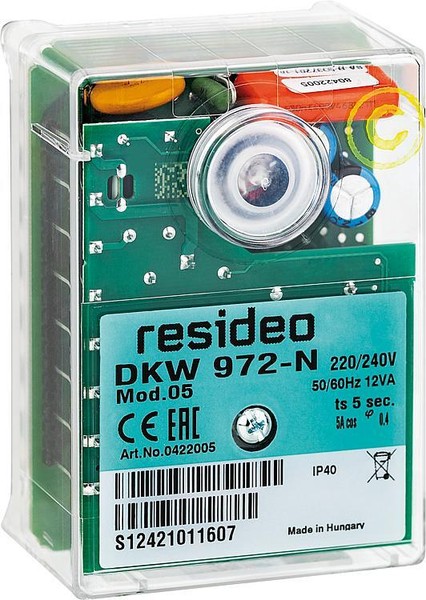 Relais Satronic Dkw 972-N Mod.05 0422005U Honeywell SteuergeräT Resideo-image