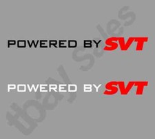 POWERED BY SVT Ford Mustang Raptor Cobra Focu...