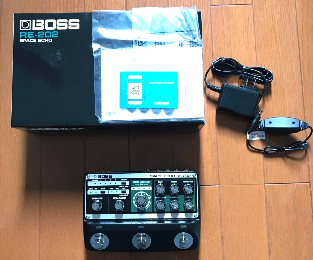 New Boss RE-202 Space Echo Guitar Effects Pedal with BOX From