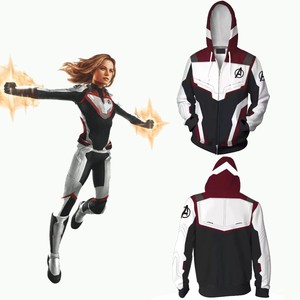 Details About Avengers Cosplay Suits Endgame Hoodie Quantum Realm Sweatshirt Coat Jacket Tops
