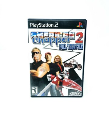 American Chopper 2 Full Throttle (Sony PlayStation 2) PS2 Complete CIB 