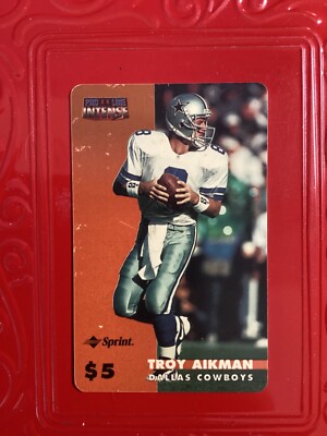 rare troy aikman cards 2002 UD SUPERBOWL MOMENTS PROMO STAMPED ! 2025 Flawless Troy Aikman Sapphire