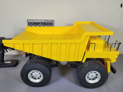 Vintage Tamiya R/C 1/20 Mammoth Dump Truck 4WD 2.4GHz Radio w