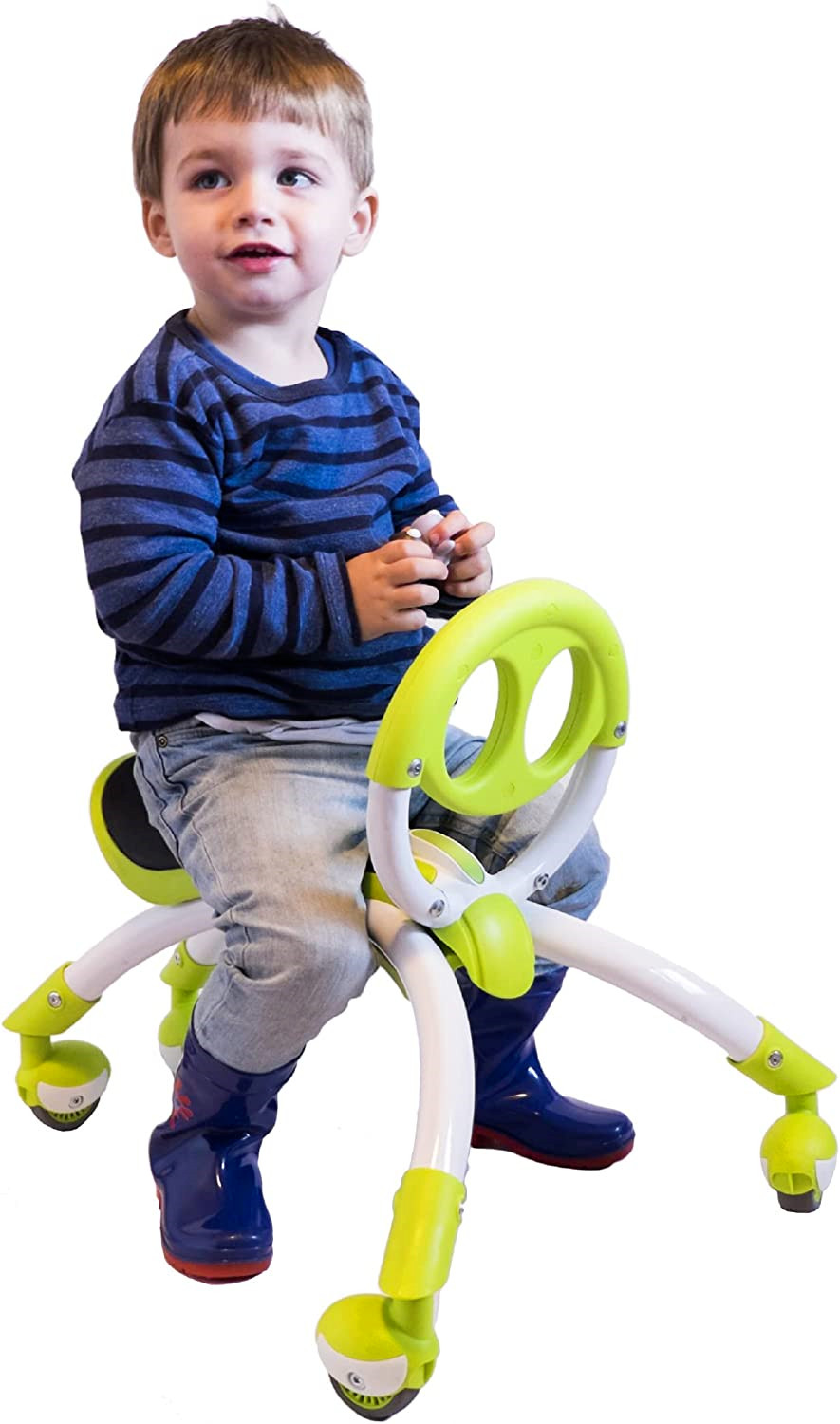 YBIKE Pewi Elite Balance Ride On Learn To Walk Bike Bicycle Green - NEW Open Box