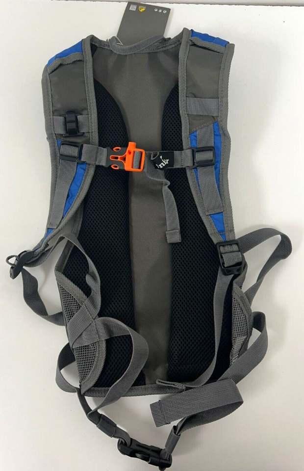 UNIGEAR Grey/Blue Hydration Pack with 70 oz 2L Water Bladder New eBay