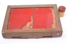 ✅ EARLY ANTIQUE CONTACT PRINTER PRINTING FRAME 15X20CM SIZE PICTURE PHOTOGRAPH