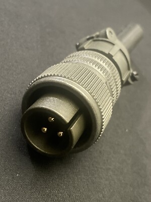3 PIN amphenol connector , mainly used for RED D ARC  welding machines.