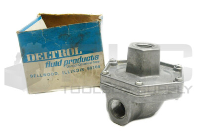 NEW DELTROL EV-30A QUICK EXHAUST, 1/2'' FEMALE TO 3/4'' FEMALE, EV30A