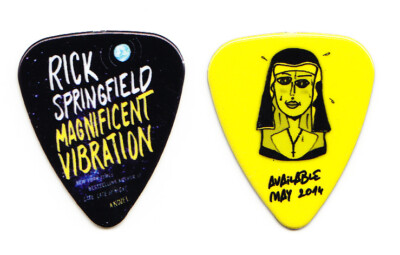 Rick Springfield Magnificent Vibration Nonne Gitarren-Pick - 2014 Tour