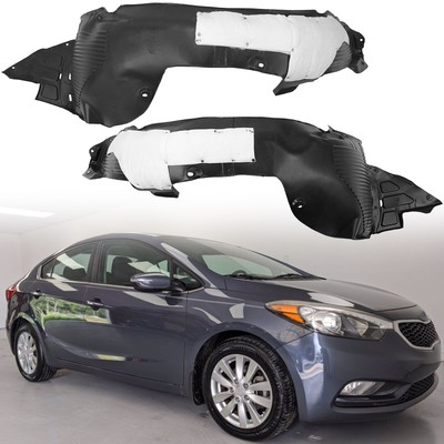Complete Front Fender Liner Set (Both Sides) For 2014-2016 Kia Forte & Forte5