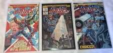 Captain Confederacy #1-3  Great Condition!  (Steeldragon Press 1988)