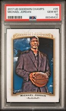 2017 Upper Deck UD Goodwin Champions #35 Michael Jordan PSA 10 GEM MINT