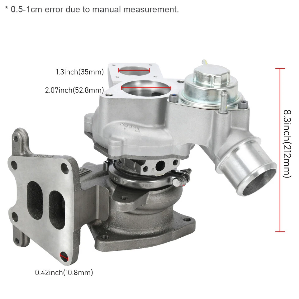 Turbocharger 2018-2023 for Honda Accord LX EX 1.5L 1.5 VG16 Turbo 18081-0528E - Image 2 of 4