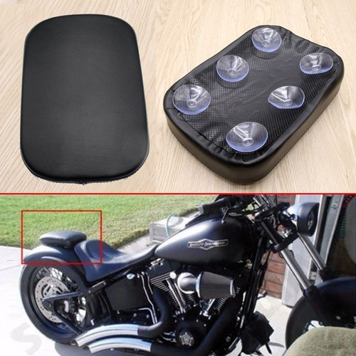NEW Motorcycle Rear Passenger Cushion 6 Suction Cups Pillion Seat Pad