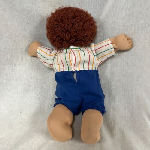 Cabbage Patch Boy Red Hair Brown Eyes Head # 42 Coleco 1985 OK Factory - Picture 4 of 8