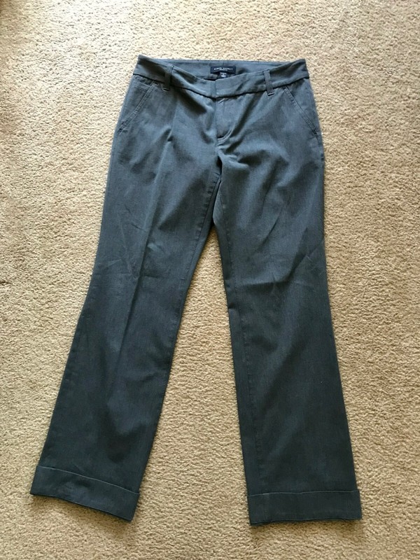 Womens Banana Republic Martin Fit Cotton Blend Pants  Size 4