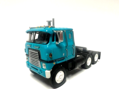 DCP FIRST GEAR 1/64 SCALE INTERNATIONAL TRANSTAR CABOVER TEAL