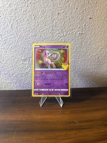 New ListingPokémon TCG Mew Celebrations Holo Rare Card 011/025 Mint Condition