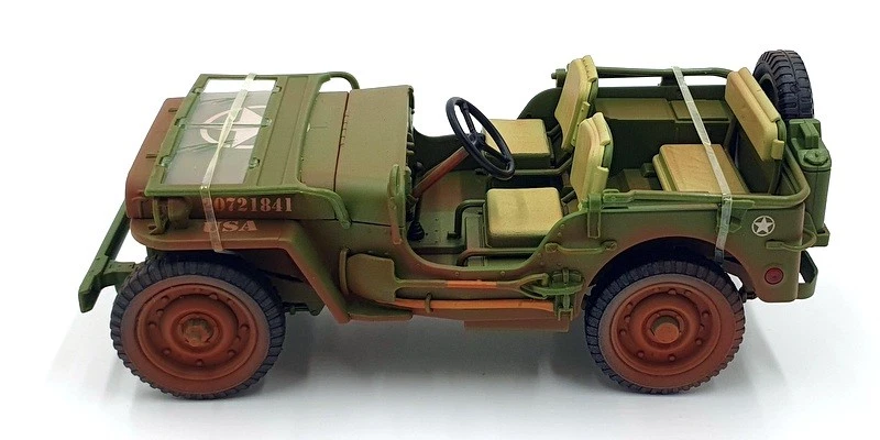 Triple9 1/18 Scale T9-1800142B - 1941 Jeep Willy's "Military Police" - Dirty - Image 4 of 4