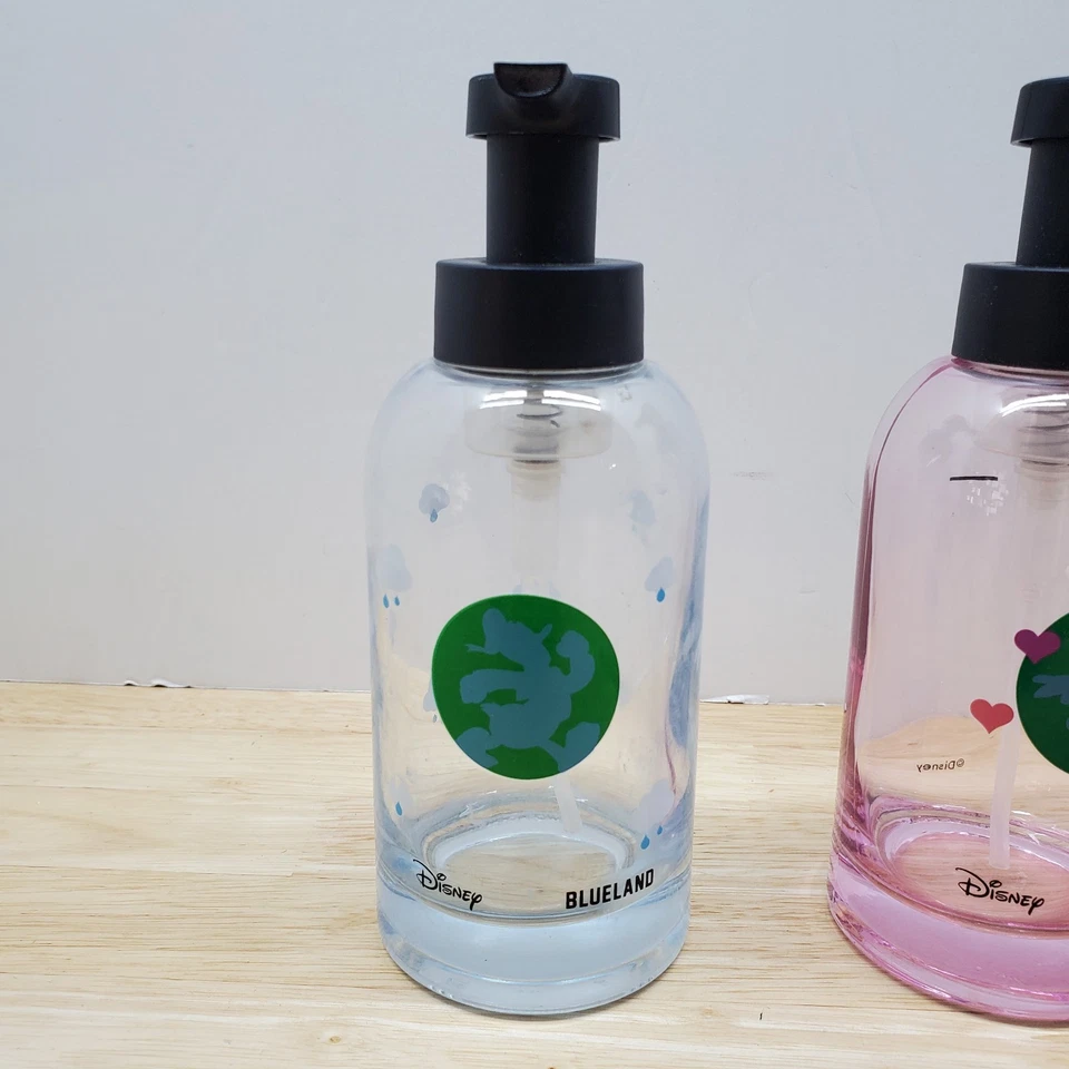 DISPENSADOR DE JABÓN DISNEY X BLUELAND GLASS MINNIE MOUSE Iris Agave Jabón de manos espumoso Foto 3 de 4