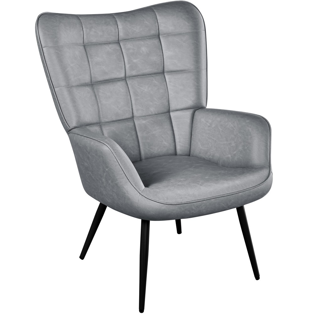 S Tufted  Oversized Accent Chair High Back For Living Room