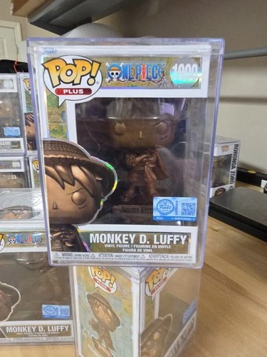 FUNKO POP MONKEY D. LUFFY 1900 BRONZE STATUE FUNKO EXCLUSIVE ONE PIECE