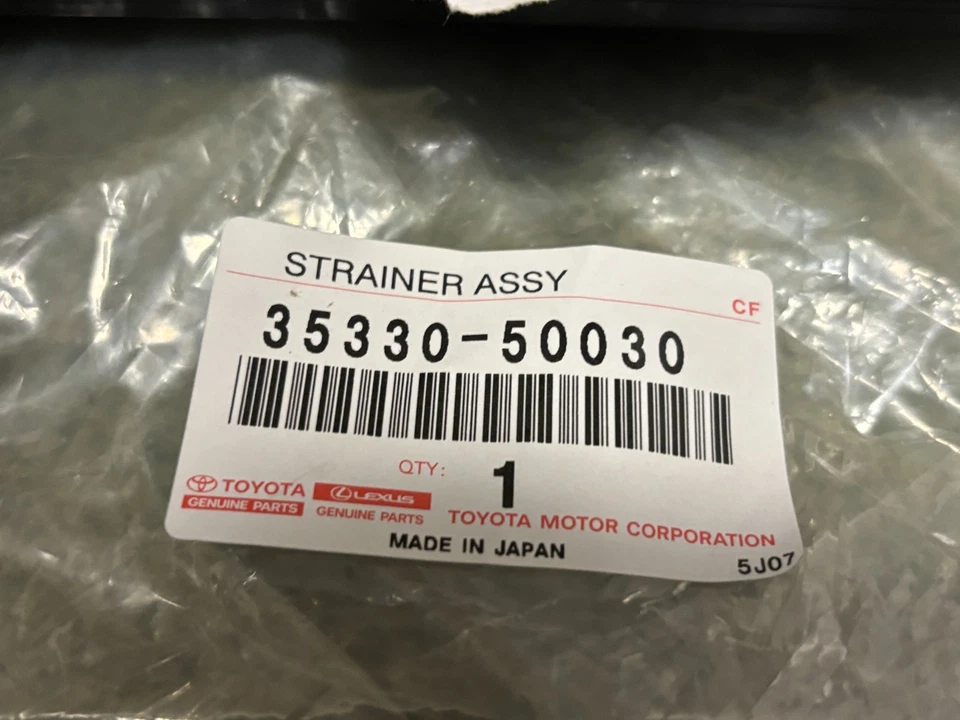 Lexus Genuine LS460 GS450h Transmission Oil Strainer Pan Gasket O Ring Set OEM - Image 4 of 4