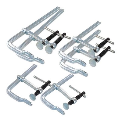 BESSEY CLSX-SET Bar Clamp Set,F-Style Sliding Arm 44ZL52