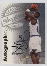 1997-98 Skybox Premium Autographics Calbert Cheaney Auto nd3