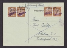 BELARUS POLAND 1941, German occupation, used in Vileyka