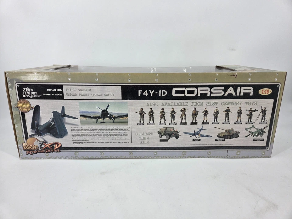 The Ultimate Soldier F4Y-1D Corsair W Pilot Xtreme Detail 1:18 Scale 10127 - Image 3 of 4