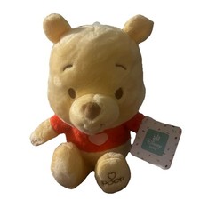 Disney Baby Winnie the Pooh Stuffed Animal, crinkle hands, heart emblemed